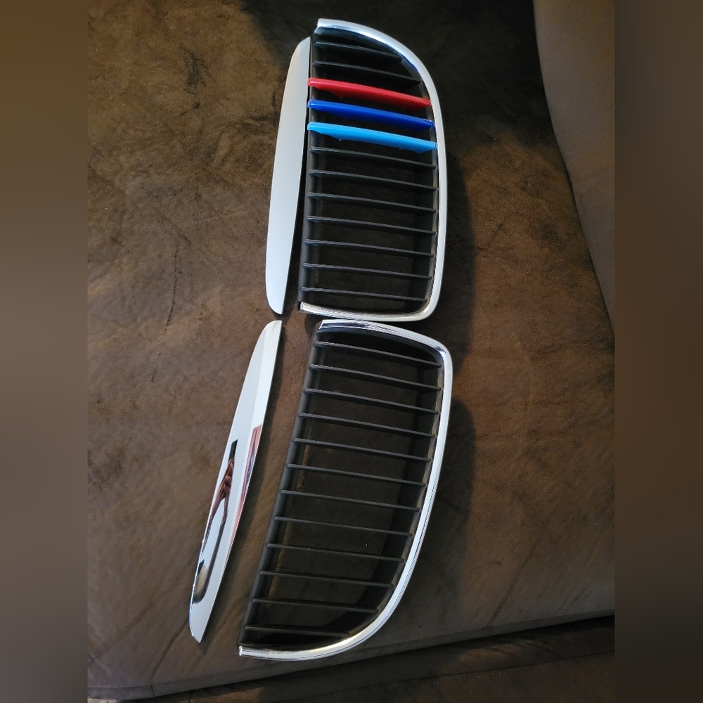 Crome front kidney grill for BMW  325i